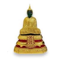 ราคา พระแก้วมรกต พระประธาน สีเขียวมรกต ฤดูหนาว 3นิ้ว/5นิ้ว/9นิ้ว (22670223791)