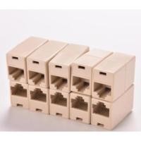 ราคา Jack Conector RJ45 ตัวต่อความยาวสายlan (F/F) ตัวต่อกลางสายแลน เมีย/เมีย 10หัว (10818556584)