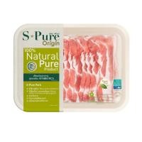 ราคา [ สั่งภายใน 4 โมงรับสินค้าภายใน 2 ชม. ] เอสเพียว สามชั้นสไลด์ 300 กรัม (แช่แย็น) S-Pure Sliced Pork Belly 300 G. (Chill) (54055539290)