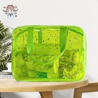 ราคา กระเป๋าเครื่องสําอางขนาดใหญ่รูปดาวใสและกระเป๋าเดินทางพร้อมหูหิ้ว (25695909327)