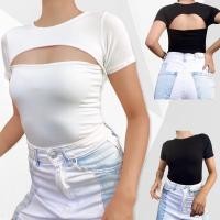 ราคา บอดี้สูทเสื้อยืดโชว์อกโชว์หลัง (14759442050)