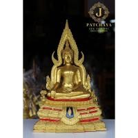 ราคา พระพุทธชินราช หล่อจากแร่เหล็กน้ำพี้แท้100% ขนาดหน้าตัก 7 นิ้ว สูง 18 นิ้ว (25781270915)