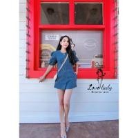 ราคา จั้มยีนงานป้ายLove lady (7380615047)