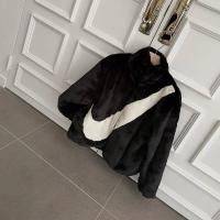 ราคา พร้อมส่ง ของแท้100% เสื้อแจ็คเก็ต Nike NSW Faux Fur Jacket Black (24872276393)