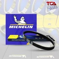 ราคา สายพาน Michelin Motorcycle Belt แท้ Vespa สำหรับรุ่น LX-125 / LXV-125 / LT-125 / GTS-125 / Sprint-125 / Primavera 3Vie (18594478796)