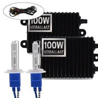 ราคา H1 H3 H4 H11 9006 100W 4300K 6000K 8000K Ballast HID Xenon ชุด 12V ไฟหน้ารถ 9005 9006 (51100077027)