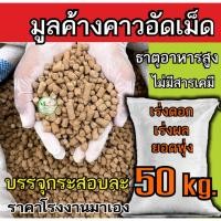 ราคา มูลค้างคาว อัดเม็ดอย่างดี กระสอบ 50 กิโล ขี้ค้างคาวอัดเม็ด ธาตุอาหารสูง เร่งดอกแตกตาผลดก ปุ๋ยอินทรี ปุ๋ยหมักปุ๋ยอัดเม็ด (40054996540)