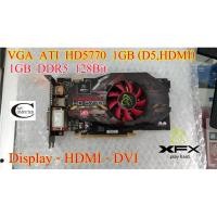 ราคา การ์ดจอ XFX ATI Radeon HD 5770/ 1GB/ DDR5/ 128Bit/ Second Hand// มือสอง สภาพดี (8913840072)