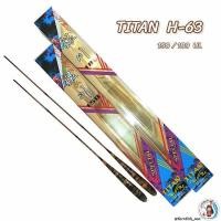 ราคา คันตกกุ้ง TITAN H-63 - 1.5 / 1.8 M. คันตกกุ้งบ่อ เวทอ่อน UL สายหวาน (28066875881)