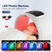 ราคา เครื่องพ่นสเปรย์โฟตอนตลอดกาล LED โฟตอน 7 สี PDT LED มาส์กหน้า แสงบําบัดความงาม เครื่องโฟตอน ดูแลผิวหน้า เครื่องไฟหน้า (24719801588)