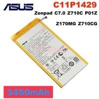 ราคา แบตเตอรี่ แท้ Asus Zenpad C 7.0 ASUS Z710 / ASUS ZenPad 7.0 P01Y Z370CG Z370KL C11P1429 3450mAh (55954786265)