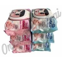 ราคา ทิชชู่เปียกฮากุ 6 ห่อ ผ้าเปียก HAKU Baby Wipes 42 sheets (22221782799)
