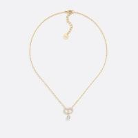 ราคา [พร้อมส่ง] New!! สร้อยคอ Dior รุ่น Petit CD คอลเลคชั่นใหม่ปี2024 ของแท้100% ออกช็อปญี่ปุ่น (28512523962)