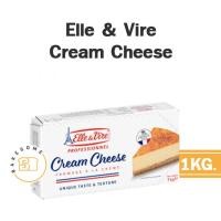 ราคา ***ส่งด่วน*** Elle&Vire Cream Cheese Elle & Vire ElleVire แอลเลเวียร์ เอเล่แอนด์เวียร์ ครีมชีส 1KG (50850148397)