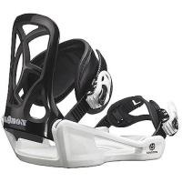 ราคา [Direct from JP] Salomon GOODTIME XS Snowboard Bindings, Junior, Kids, Size L47337200, Black/White (2023-24 Model) (44556102862)
