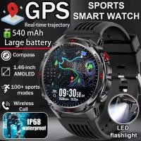 ราคา สําหรับ Garmin Fenix8 สมาร์ทวอทช์กีฬาระบบ GPS ใหม่สําหรับผู้ชาย พร้อมเข็มทิศ แบตเตอรี่ขนาดใหญ่ 540mAh และกันน้ํา 3ATM เหมาะสําหรับ Huawei (42721366619)