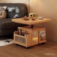 ราคา โต๊ะน้ําชายกโต๊ะกาแฟมัลติฟังก์ชั่สามารถซ้อนโต๊ะไม้ที่เป็นของแข็งโซฟามือถือพาร์ทเมนท์ขนาดเล็กโต๊ะน้ําชาด้านข้างสอง JGZT (57605263555)