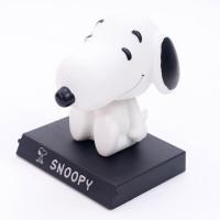 ราคา [Scottape_Gift] [สนูปปี้] [Snoopy] โมเดลหัวโยก ดุ๊กดิ๊ก กระดิกได้ ติดหน้ารถก็ได้ วางโทรศัพท์ที่รถก็ดี [Peanuts] (4833341692)