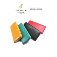 ราคา Udomagg&Findig อุดมเอก ฟินดิจ กระเป๋าสตางค์หนังแท้ใบยาวซิปรอบ สูง9 ยาว20cm. รหัส QB670 (24700840473)