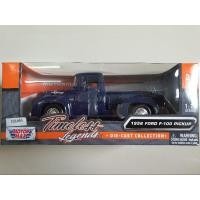 ราคา โมเดลรถเหล็ก JADA 1:24 1956 Ford F100 Pickup สีน้ำเงิน (17544483528)