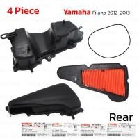 ราคา ชุด ฝาปิดหม้อกรอง+ไส้กรองอากาศ ครบชุด 5 ชิ้น สีดำ Yamaha Fiore ปี 2011-2012,Grand Filano ปี 2012-2013 (44208302184)