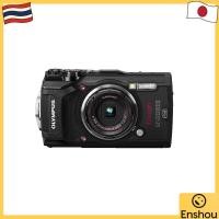ราคา จากญี่ปุ่น [สินค้ามือสอง]OLYMPUS Digital Camera Tough TG-5 Black 12 MP CMOS F2.0 15m Waterproof 100 kgf Crushproof GPS + Electronic Compass & Built-in Wi‑Fi TG-5 BLK (49253292234)