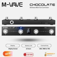 ราคา ฟุตสวิตช์กีตาร์ M-VAVE Chocolate Wireless Midi Foot Controller * กรุณาสอบถามก่อนสั่งซื้อ * (54454949824)
