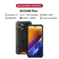 ราคา Blackview BV5300 Plus สมาร์ทโฟนที่ทนทาน Android 13 Octa-core G72 6.1 จอแสดงผล HD 8GB + 128GB โทรศัพท์มือถือ 13MP 6580mAh โทรศัพท์มือถือ (26969925053)