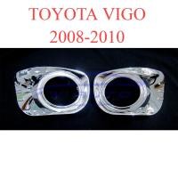 ราคา ครอบไฟตัดหมอก ชุบโครเมี่ยม โตโยต้า วีโก้ รุ่น 2 2008-2010 Toyota Vigo แบบครอบเต็ม โครเมี่ยม ครอบสปอร์ตไลท์ ครอบไฟหรี่ (19280006782)