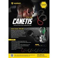 ราคา หูฟังบลูทูธไร้สาย พร้อมไมค์ในตัว NUBWO CANETIS BLUETOOTH รุ่น SPW-06BT (1594094084)