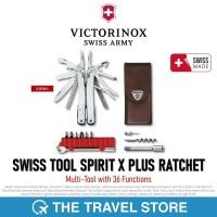 ราคา Victorinox SWISS TOOL SPIRIT X PLUS RATCHET Multi-Tool with 36 Functions (3.0236.L) ชุดอุปกรณ์มีดพับ (26327677279)
