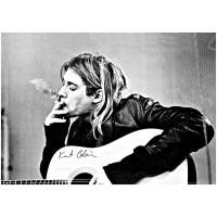 ราคา โปสเตอร์ วงดนตรี ร๊อค เนอร์วานา NIRVANA โปสเตอร์วง A3 (24131576767)