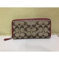 ราคา ของแท้ 100% กระเป๋า Coach กระเป๋าสตางค์โค้ด (7755238935)