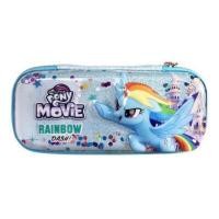 ราคา กระเป๋าดินสอ กล่องดินสอ ม้าโพนี่ My little pony โพนี่ 3D ภาพนูน 9*4.5*22 cm วัสดุ EVA+PU (1382621119)