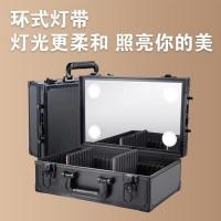ราคา กล่องแต่งหน้าติดตามผลมืออาชีพ กล่องแต่งหน้าพร้อมไฟ ไฟ LED พร้อมกระจก กล่องแต่งหน้าติดตามช่างแต่งหน้ (29804663053)