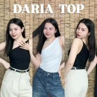 ราคา TORR : DARIA TOP เสื้อท็อปเบี่ยงไหล่ จับจีบ ดีไซน์ไหล่ข้างเดียว ผ้าตาข่าย มีซับใน (40769433308)