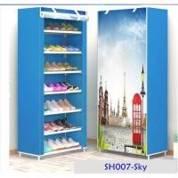 ราคา Ucanbuy ชั้นวางรองเท้า ตู้เก็บรองเท้า 7 ชั้น SH007 (468714066)