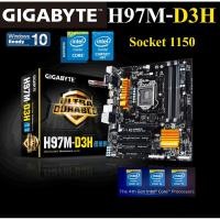 ราคา Mainboard INTEL GIGABYTE H97M-D3H (Socket 1150) มือสอง พร้อมส่ง แพ็คดีมาก!!! [[[แถมถ่านไบออส]]] (8247712602)