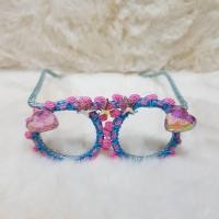 ราคา แว่นตาสีฟ้า ประดับดอกไม้สีชมพู ของตกแต่ง ตุ๊กตาเฟอร์บี้ (5234520157)