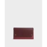 ราคา กระเป๋าcharles&keith Two-Tone Mini Long Wallet - Rose CK6-10770444 ของแท้ (3068849202)