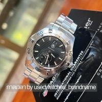 ราคา TAG Heuer Aquaracer Mens Quartz Watch WAF1014.BA0822 ลูกฟูก+book card (24315089465)