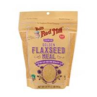 ราคา Flaxseed สีทองชนิดป่น นำเข้าจาก USA ยี่ห้อ Bob's Red Mill, Organic Whole Ground Flaxseed Meal, 16 oz (453 g) (7900204980)