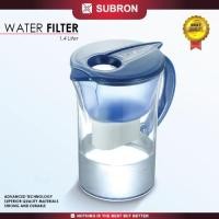 ราคา SUBRON 1.4 ลิตรกรองเหยือกเครื่องกรองน้ํา Healthy ion เครื่องกรองน้ําดื่ม Pure Clear (27659968153)