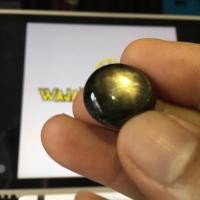 ราคา พลอยแท้ พลอยแบล็คสตาร์ พลอยสตาร์ หัวแหวน Natural Sapphire, Corundum, Black Star, for made ring,Loose stone (4232198324)