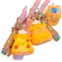 ราคา ♞ของแท้ Creative Outlet Decompression PU ของเล่นช้า Rebound ตุ๊กตาพวงกุญแจกระเป๋าจี้คว้าเครื่อง Sto (24126484132)