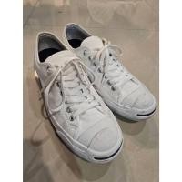 ราคา **ของแท้มือสองสภาพดี CONVERSE JACK PURCELL EDITION อินโด พื้นฟ้า สภาพดีมาก ใช้งาน 2 ครั้ง (26592916849)