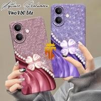 ราคา เคสสําหรับ VIVO V60 LITE - เคส VIVO V40 LITE - เคส VIVO V50 LITE พร้อมลายดอกไม้ลูกปัดสวยงาม - เคส Vivo [VLITE22] (53101798460)