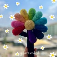 ราคา ดอกไม้ไหมพรม บงคอนเสิร์ต ดอกไม้สีรุ้ง มุราคามิ (29082121862)