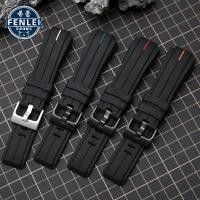 ราคา EUYI [จัดส่งจากจีน] เหมาะสําหรับ TIMEX TIMEX อินเทรนด์ T2N720 T2N721 TW2T76300 Series สายนาฬิกาซิลิโคนนูน (55605659480)