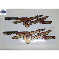 ราคา ้HILUX TIGER SPORT CRUISER 4WD สติ๊กเกอร์ติดข้างท้ายรถของเทีย โตโยต้า ไทเกอร์ D4D TOYOTA TIGER TIGER D4D SPORT CRUISER1 (21882255230)